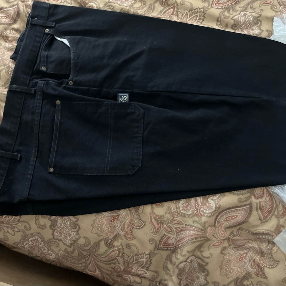 Men’s Greystone Black Jean Shorts